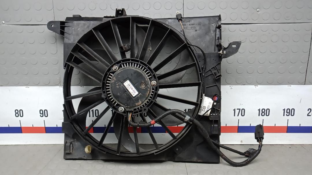 вентилятор радиатора Jaguar XF X250 2009, 2.7 л., дизель, АКПП, седан - фото №1