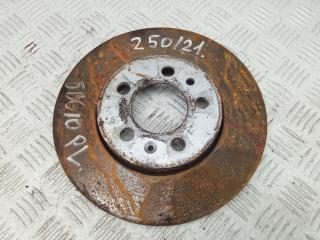 диск тормозной передний Skoda Rapid 1 поколение 2014, 1.2 л., бензин, МКПП, хетчбэк 5 дв., 6R0615301