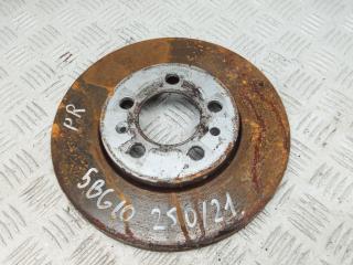 диск тормозной передний Skoda Rapid 1 поколение 2014, 1.2 л., бензин, МКПП, хетчбэк 5 дв., 6R0615301