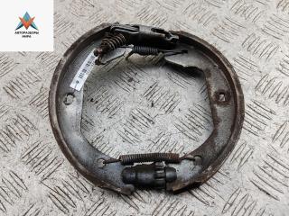 Механизм развода задних тормозных колодок левый BMW 7 серия E65/E66/E67 2002, 3.6 л., бензин, АКПП, зелёный, седан