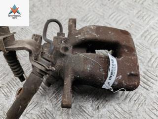 суппорт задний правый Volkswagen Touran 1 поколение 2003, 1.6 л., бензин, МКПП, синий, минивэн