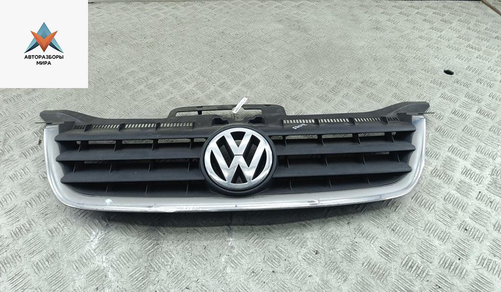 решетка радиатора Volkswagen Touran 1 поколение 2003, синий, минивэн - фото №1