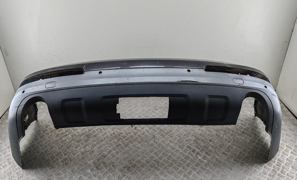 бампер задний Audi Q7 4L 2006, серый, внедорожник 5 дв., 4L0807511B