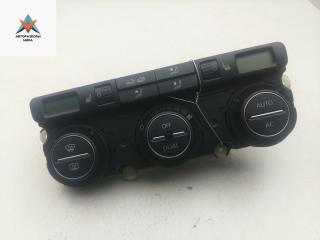 блок управления печки / климат-контроля Volkswagen Passat B6 2008, 2.0 л., дизель, МКПП, чёрный, универсал, 3C0907044DA