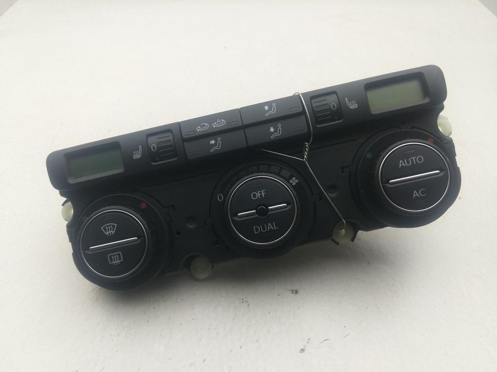блок управления печки / климат-контроля Volkswagen Passat B6 2008, 2.0 л., дизель, МКПП, чёрный, универсал, 3C0907044DA