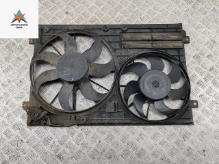 вентилятор радиатора Volkswagen Passat B6 2006, 2.0 л., дизель, МКПП, чёрный, универсал, 1K0121207AD