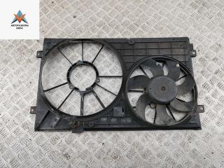 вентилятор радиатора Volkswagen Touran 1 поколение 2005, 2.0 л., бензин, МКПП, серый, минивэн
