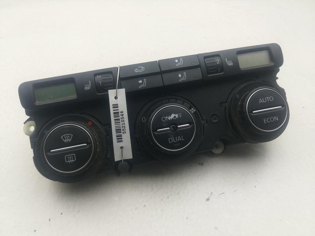 блок управления печки / климат-контроля Volkswagen Passat B6 2007, 1.6 л., бензин, МКПП, чёрный, универсал
