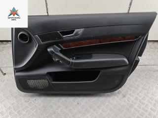 обшивка двери передняя правая Audi A6 4F/C6 2006, 2.7 л., дизель, АКПП, серый, седан, 4F1867106A
