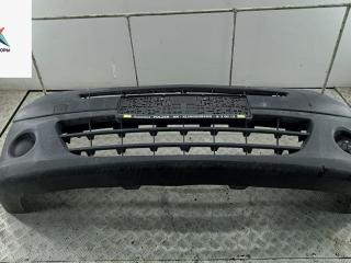 бампер передний Renault Kangoo 2 поколение 2008, дизель, белый, фургон