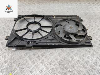 вентилятор радиатора Volkswagen Golf 5 поколение 2007, 1.4 л., бензин, МКПП, зелёный, универсал