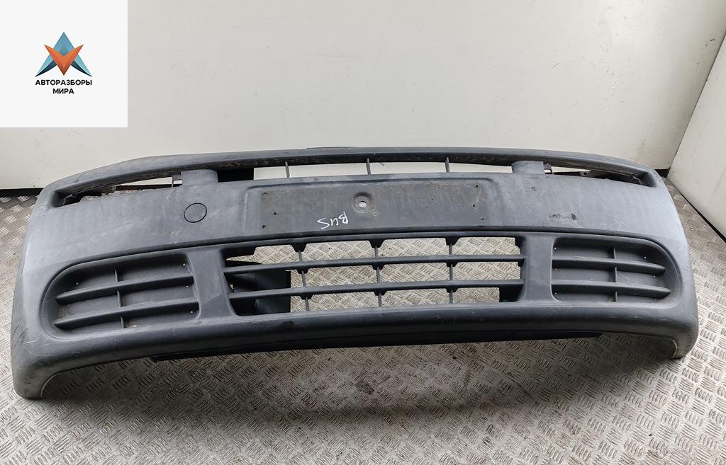 бампер передний Opel Vivaro A 2004, дизель, белый, микроавтобус - фото №1