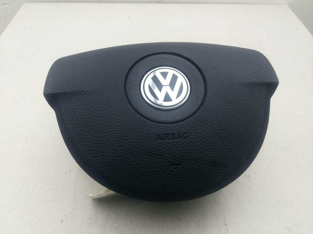 подушка безопасности водителя Volkswagen Passat B6 2006, 2.0 л., бензин, МКПП, серый, седан, 3C0880201AK - фото №1
