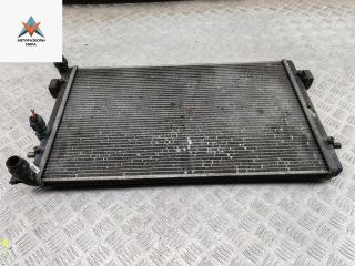радиатор охлаждения SEAT Leon 1 поколение 2003, 1.6 л., бензин, МКПП, чёрный, хетчбэк 5 дв.