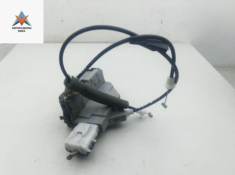 замок двери задней правой Peugeot 308 T7 2009, 1.6 л., бензин, МКПП, белый, хетчбэк 5 дв., 567164 - фото №1