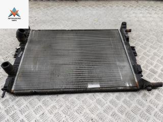 радиатор охлаждения Renault Scenic 2 поколение [рестайлинг] 2007, 1.6 л., бензин, МКПП, серый, минивэн, 8200115541