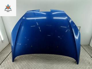 капот Peugeot 407 1 поколение 2004, 2.2 л., бензин, МКПП, синий, седан