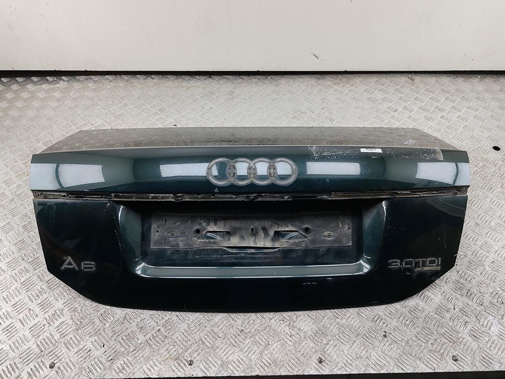 крышка багажника Audi A6 C6 2004, зелёный, седан