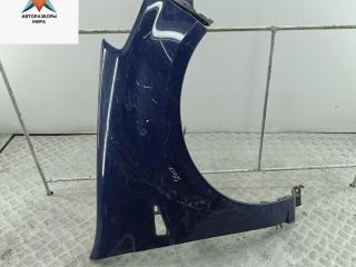 крыло переднее правое Dacia (Renault) Sandero I 2009, 1.4 л., бензин, МКПП, синий, хетчбэк 5 дв.