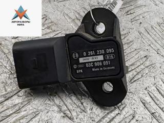 датчик абсолютного давления Volkswagen Passat B6 2007, 1.6 л., бензин, МКПП, чёрный, универсал, 0261230095, 03C906051