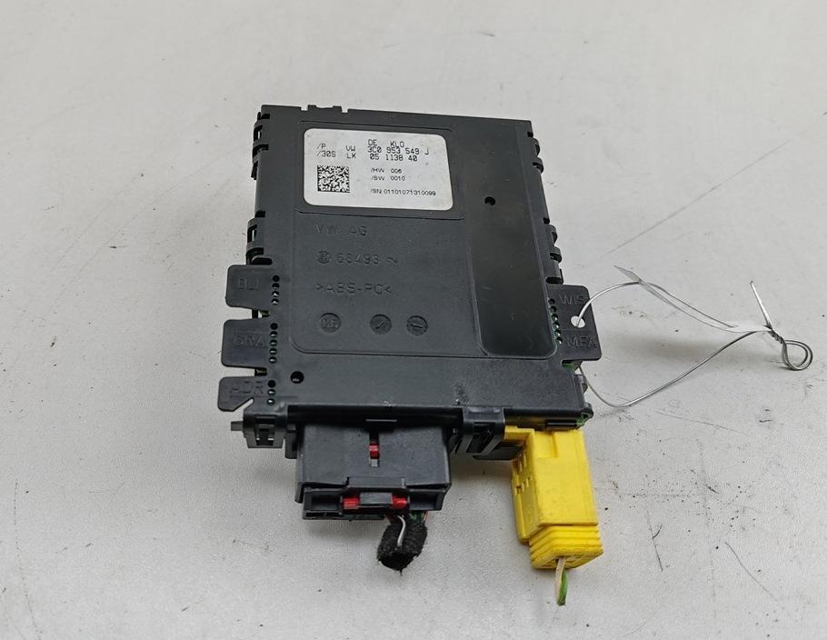 датчик угла поворота руля Volkswagen Passat B6 2007, 2.0 л., дизель, АКПП, серый, универсал, 3C0953549J - фото №1