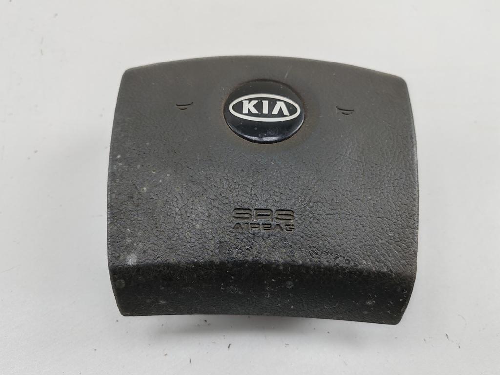 подушка безопасности водителя Kia Sorento 1 поколение 2003, 2.5 л., дизель, АКПП, зелёный, внедорожник 5 дв. - фото №1