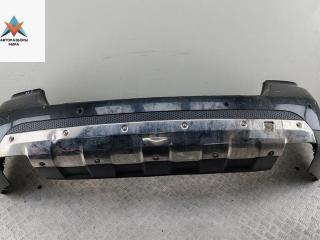 бампер задний Mercedes-Benz M-Class ML W164 2006, чёрный, внедорожник 5 дв.