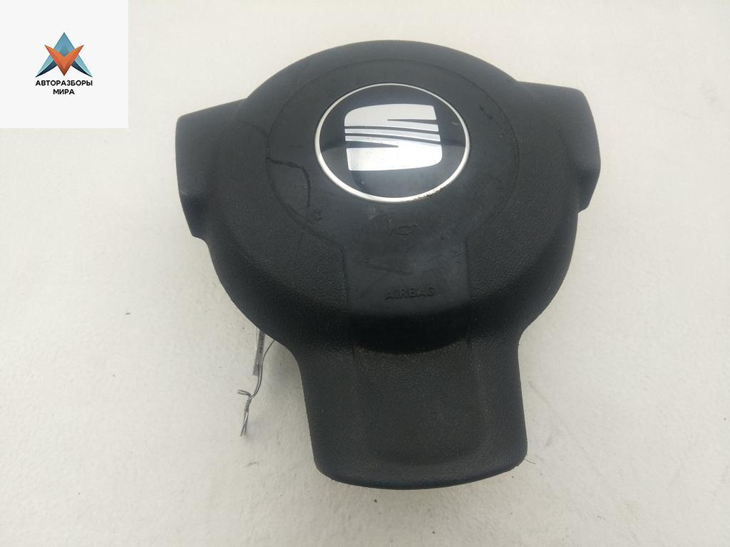 подушка безопасности водителя SEAT Altea 1 поколение 2004, 1.9 л., дизель, МКПП, красный, минивэн, 5P0880201G - фото №1