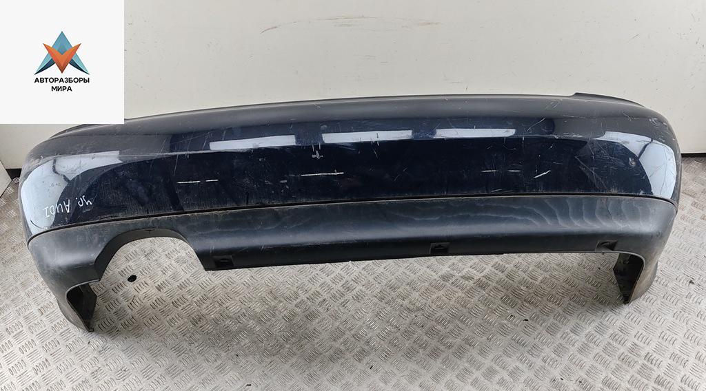 бампер задний Audi A4 B5 1996, синий, седан - фото №1