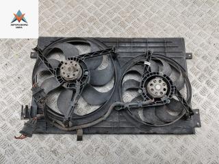 вентилятор радиатора Volkswagen Golf 4 поколение 1998, 1.6 л., бензин, МКПП, серый, хетчбэк 5 дв., 1J0121207C