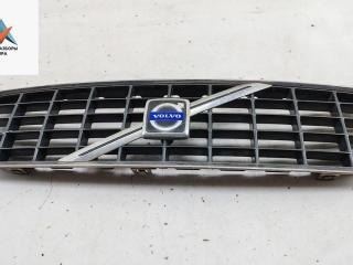 решетка радиатора Volvo S60 1 поколение 2002, чёрный, седан, 9190740