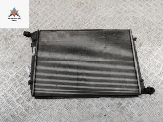 радиатор охлаждения Volkswagen Golf 5 поколение 2006, 2.0 л., дизель, МКПП, чёрный, хетчбэк 5 дв., 1K0121251AL