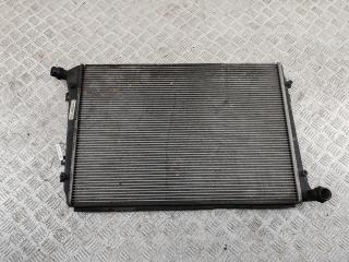 радиатор охлаждения Volkswagen Golf 5 поколение 2006, 2.0 л., дизель, МКПП, чёрный, хетчбэк 5 дв., 1K0121251AL