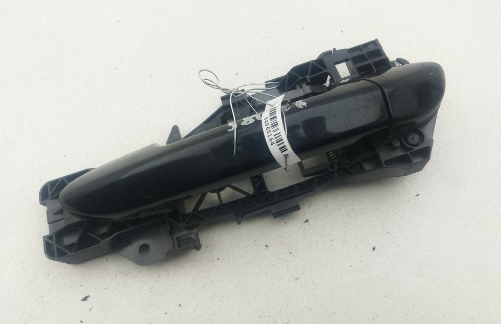 ручка наружная задняя левая Volkswagen Passat B6 2007, 1.6 л., бензин, МКПП, чёрный, универсал, 3C0837885G