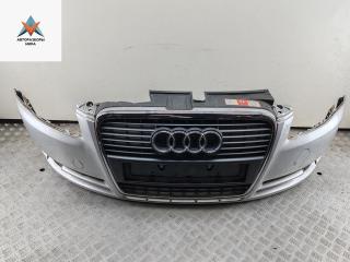бампер передний Audi A4 B7 2005, бензин, синий, универсал, 8E0807437AG
