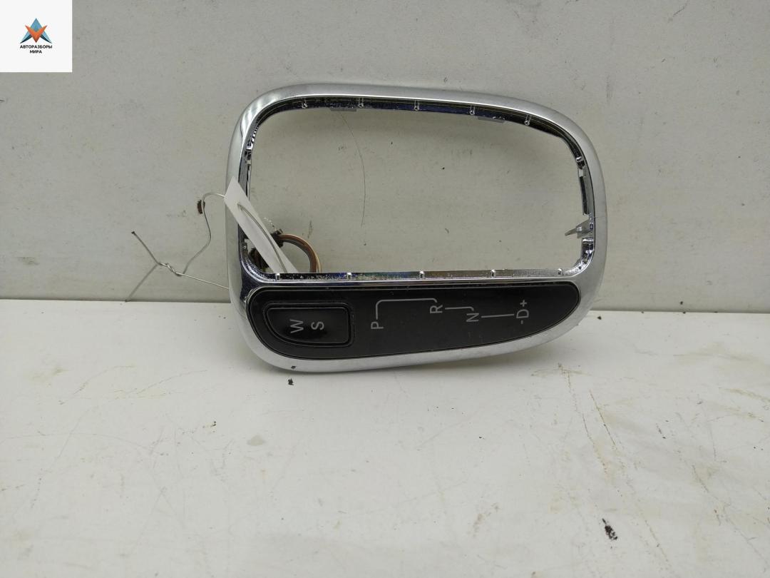 рамка обрамление кулисы Mercedes-Benz C-Класс W203/S203/CL203 2003, 2.2 л., дизель, АКПП, жёлтый, универсал - фото №1