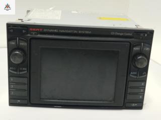 магнитола SEAT Alhambra 1 поколение [рестайлинг] 2003, 1.9 л., дизель, АКПП, серый, минивэн, 1MO035191B