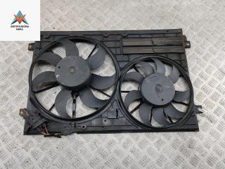 вентилятор радиатора Volkswagen Passat B6 2006, 2.0 л., дизель, МКПП, синий, универсал, 1K0121207AD