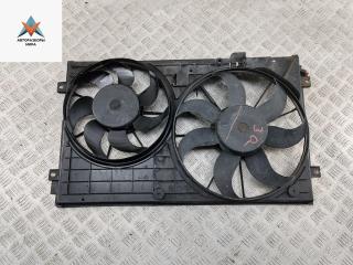 вентилятор радиатора Volkswagen Touran 1 поколение 2003, 1.9 л., дизель, МКПП, серый, минивэн, 1KO121207BB