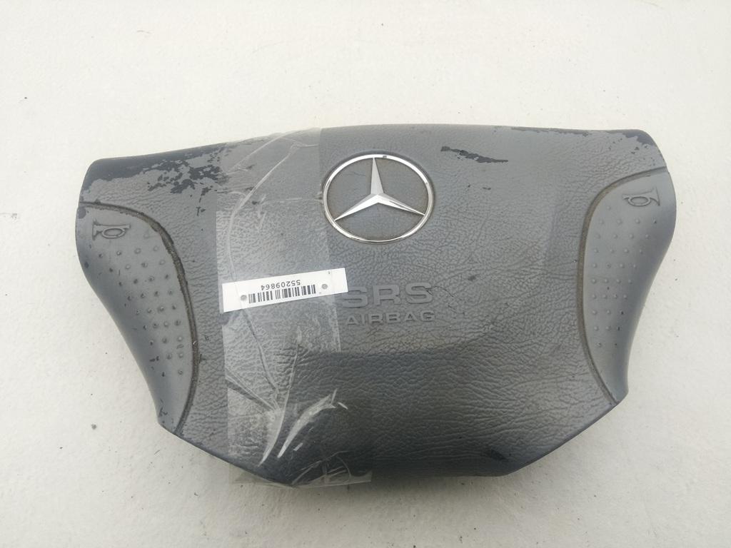 подушка безопасности водителя Mercedes-Benz Vito 2002, 2.2 л., дизель, МКПП, жёлтый, микроавтобус, 05000210300688 - фото №1