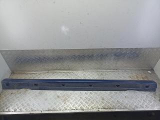 Накладка на порог наружная правая Opel Vectra C 2003, синий, хетчбэк 5 дв.
