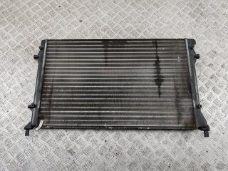 радиатор охлаждения Volkswagen Touran 1 поколение 2005, 2.0 л., бензин, МКПП, серый, минивэн
