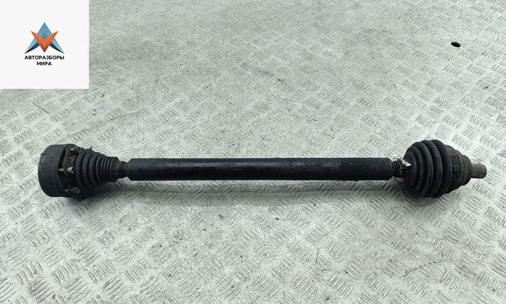 полуось передняя правая (приводной вал, ШРУС) Volkswagen Touran 1 поколение 2003, 1.9 л., дизель, МКПП, серый, минивэн - фото №1