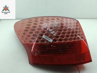 фонарь задний левый Peugeot 407 1 поколение [рестайлинг] 2008, 2.0 л., дизель, МКПП, серый, универсал