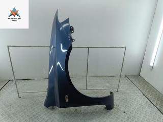 крыло переднее правое Fiat Stilo 1 поколение 2002, 1.6 л., бензин, МКПП, синий, хетчбэк 5 дв.