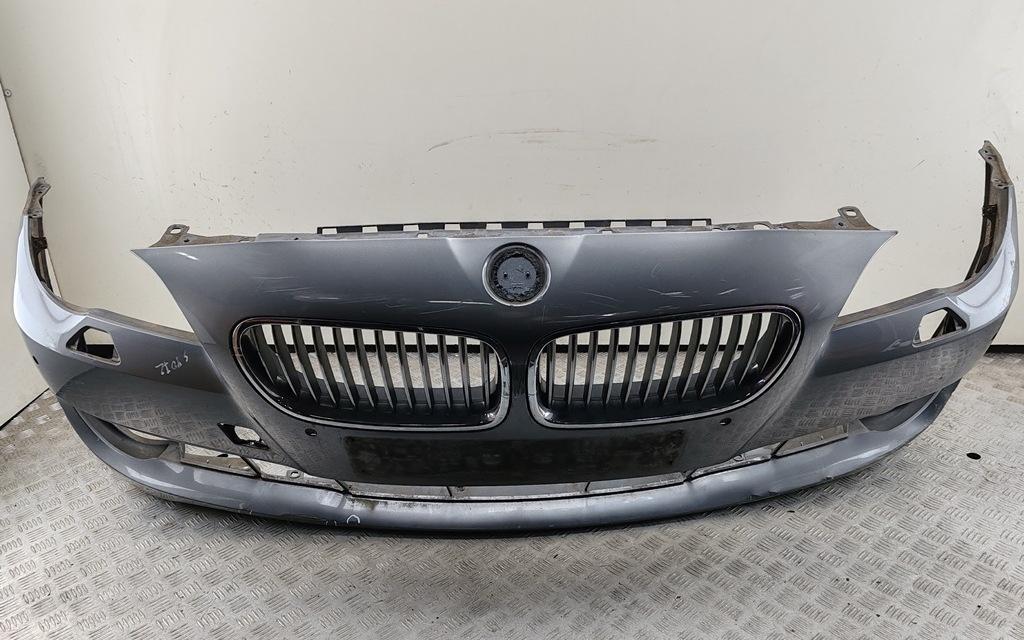 бампер передний BMW 5 серия F07/F10/F11 2011, дизель, серый, универсал, 7232330 - фото №1