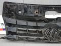 решетка радиатора Volkswagen Amarok 1 поколение 2013, 2.0 л., BiTDI, дизель, МКПП, пикап - фото №6