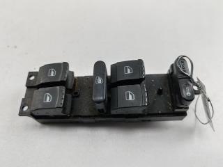 блок управления стеклоподъемниками Volkswagen Golf 4 поколение 2002, 1.6 л., бензин, МКПП, синий, хетчбэк 5 дв., 1J4959857D