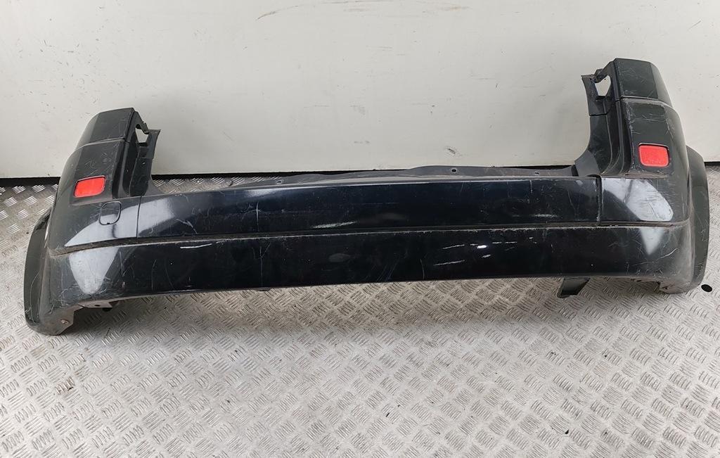 бампер задний Renault Scenic II 2005, чёрный, минивэн, 8200141081
