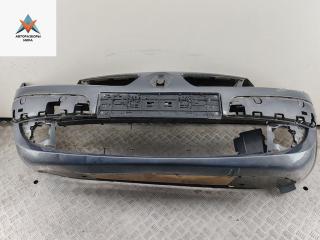 бампер передний Renault Scenic 2 поколение [рестайлинг] 2007, бензин, серый, минивэн
